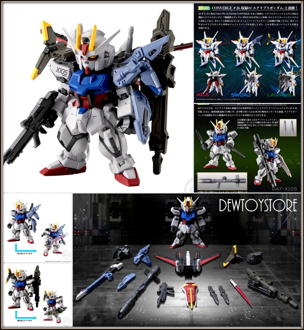 ⭐️<𝙐𝙍𝙂𝙀𝙉𝙏> [𝗣𝗿𝗲-𝗼𝗿𝗱𝗲𝗿] P-Bandai / Tamashii Web Exclusive - Metal Build Metalbuild Gundam - Dragon Scale Aura Battler Dunbine - Bellvine / FW Gundam Converge Core - Strike Gundam Full Weapon Set / #26 / #Movie Visual Selection ⭐️ (Category: Gundam Model Kits) located in Singapore. Submitted by dewtoystore (Listing ID 1315749218, Image 5). Description: ⭐️<𝙐𝙍𝙂𝙀𝙉𝙏> [𝗣𝗿𝗲-𝗼𝗿𝗱𝗲𝗿] Bandai (P-Bandai / Tamashii Web Exclusive) (Ja