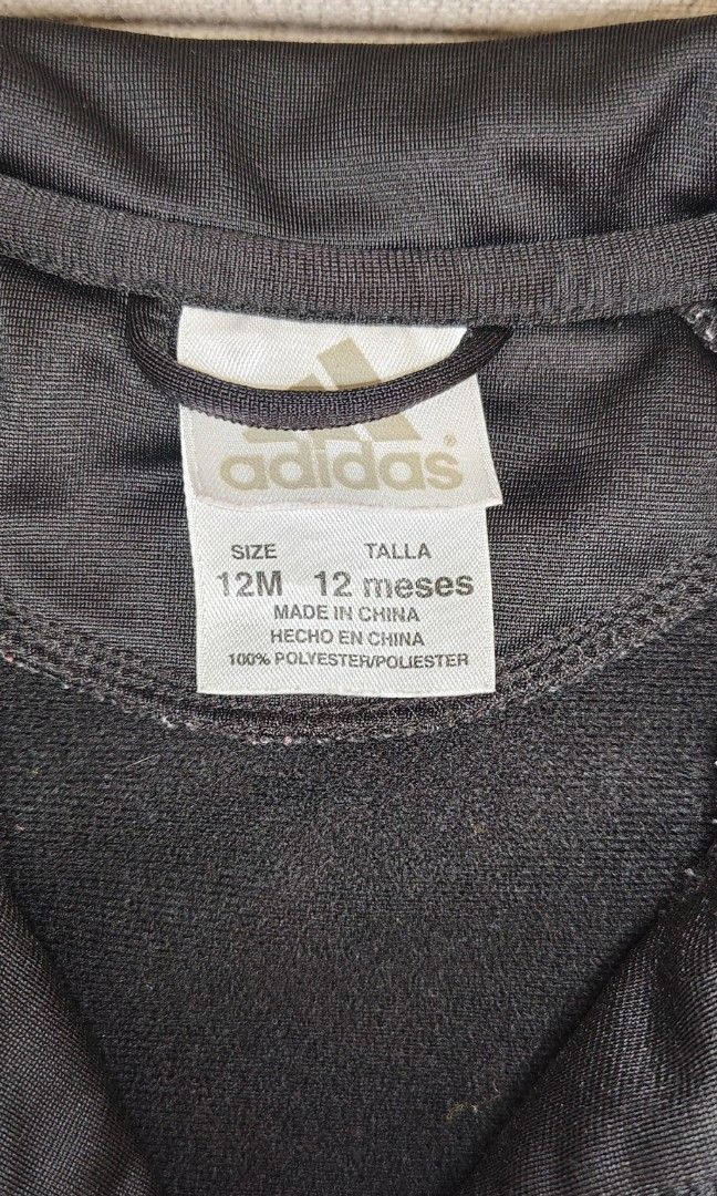 Adidas for kids 1 yr old (Category: Babies & Kids Fashion) located in Cabanatuan. Submitted by maddiesstuff (Listing ID 1315783546, Image 2). Description: adidas jacket for boys 1 yr old.