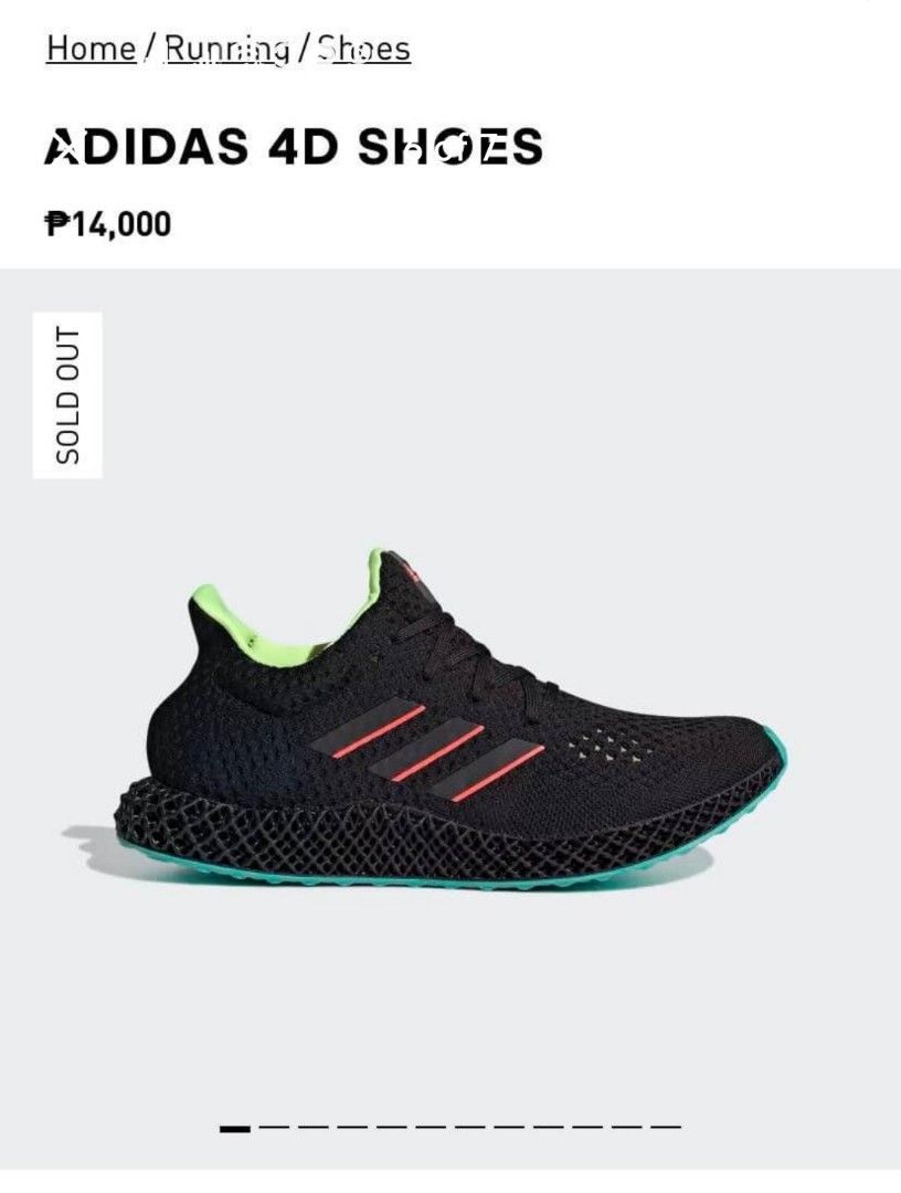 Adidas Futurecraft 4D Black/Neon, Women display picture 2