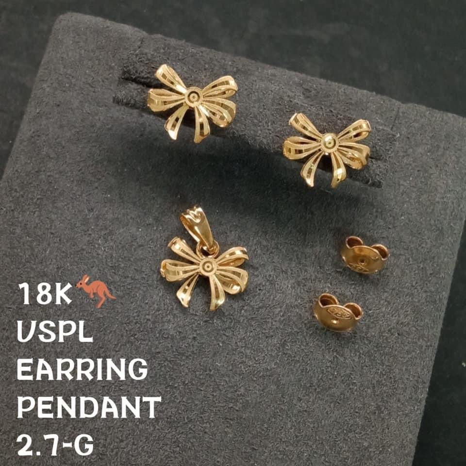 Assorted YG Pair Earring & Pendant (Category: Body Jewelry) located in Manila. Submitted by blggold (Listing ID 1315868758, Image 1). Description: Pls read this msg: Pls follow Me. No Physical Store Online Only. Click and send me the photo so I can give you the price. Pls take note prices per gram are different in each photo. Gcash Or BDO Bank Transfer. No Lay Away Cash Only. Payment first before we release the Gold in Our Shop then We can send i