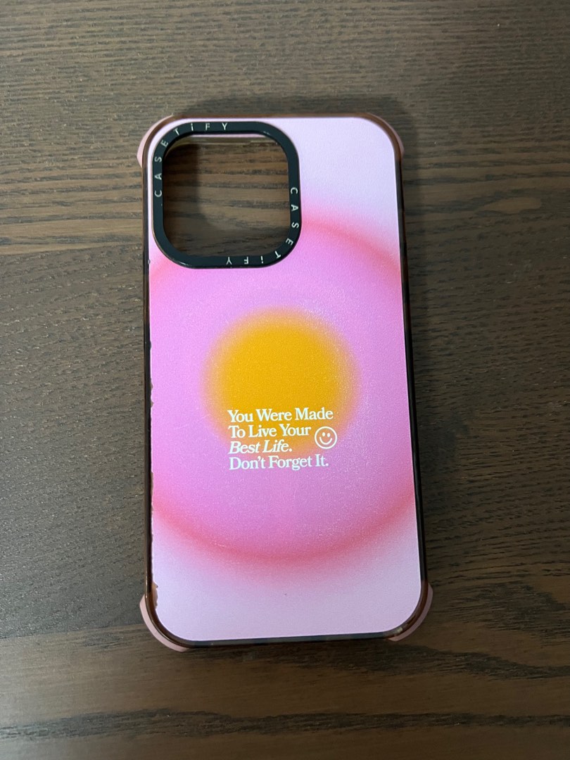 Casetify Impact Neon Pink Casetify Case CASETiFY Impact Case For