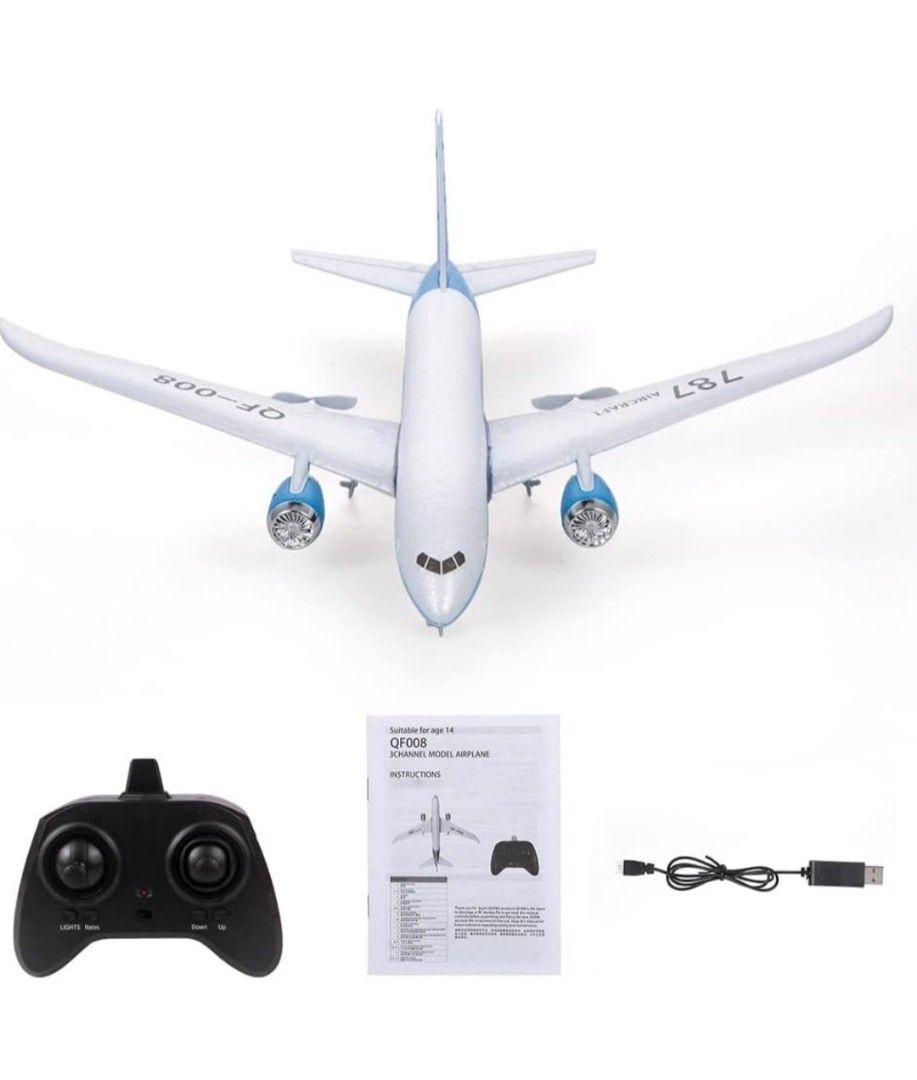 Boeing 787 RC Aircraft.3-Channel 2.4 GHz., Hobbies & Toys, Toys & Games ...