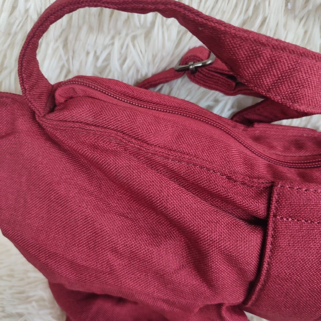 Canvas shoulder bag women's shop