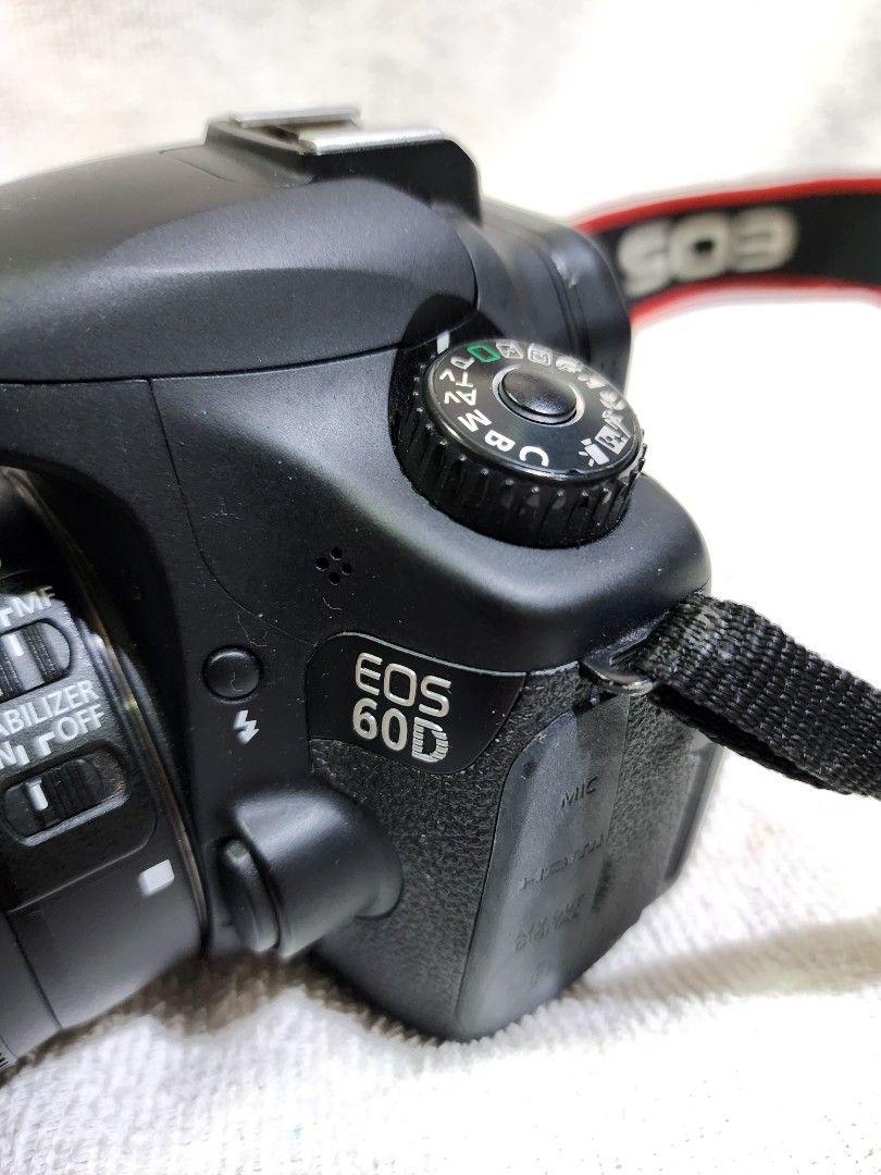 Canon EOS 60D (Category: Cameras) located in San Miguel. Submitted by findsfrom.mars (Listing ID 1315850303, Image 3). Description: Canon EOS 60D Lightly used (minimal signa of usage) Condition: 9.5/10 RFS: upgrade Inclusion: Canon 18-55mm lens 0.45x super wide angle lens with macro Japan optics Original charger and battery No rear lens cover Strap Case Logic Bag Manual.