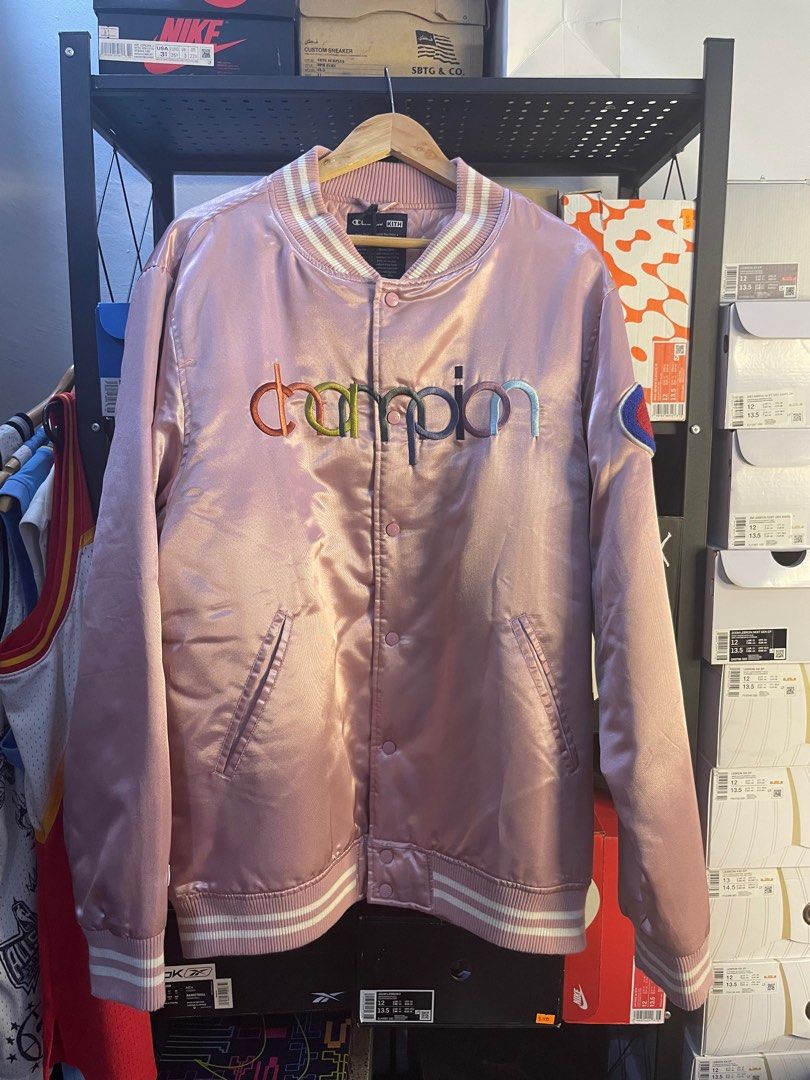 Kith champion baseball jacket outlet