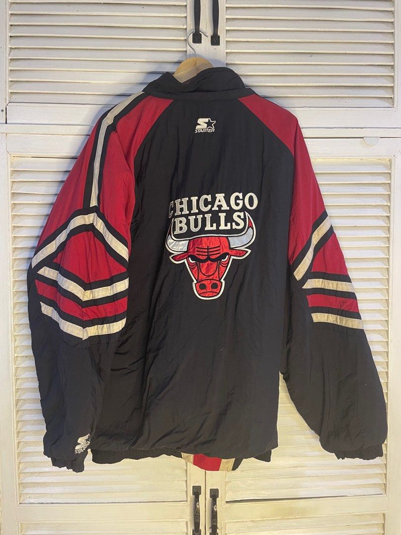 Vintage chicago bulls starter jacket top
