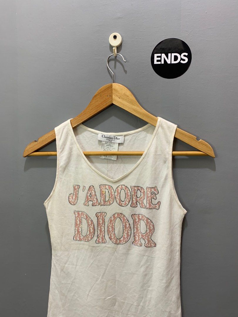 Vintage dior tank top cheap