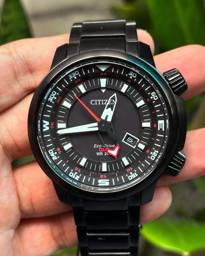 Citizen Eco Drive Promaster BJ7086 57E Land GMT Men s Fashion Watches Accessories Watches on Carousell