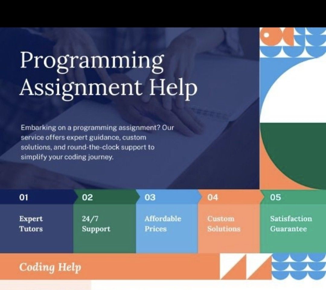 Coding/Programming/Python Services: Enhancing Your Digital Future (Category: Professional Skills) located in Singapore. Submitted by topwriting (Listing ID 1315795227, Image 1). Description: In today's fast-paced digital world, the demand for coding and programming services has never been higher. From web development to mobile app creation, these services play a crucial role in shaping our technological landscape. we offer a comprehensive range o