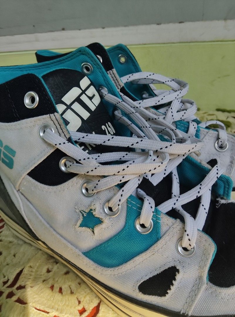 Converse 70s High Erx 260 Rapid Teal Fesyen Pria Sepatu Sneakers di Carousell