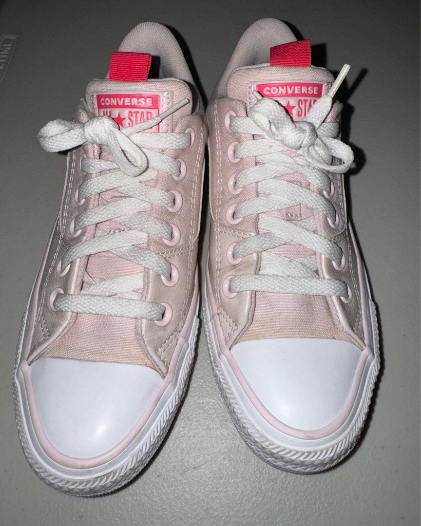 CONVERSE Chuck Taylor All Star Rave Low (Category: Sneakers) located in Caloocan City. Submitted by mlmtly (Listing ID 1315840632, Image 2). Description: CONVERSE Chuck Taylor All Star Rave Low Millenium Glam Women’s US 6/ UK 4 / EU 36.5 Worned 4 times, need wash as seen in photo. no issue and no box. .