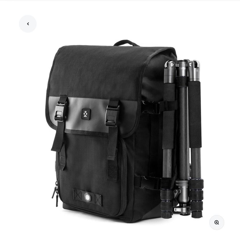 Crumpler Frontrow Half Camera Backpack 19L (Category: Backpacks) located in Makati City. Submitted by fujitiv (Listing ID 1312364170, Image 1). Description: Lightly used backpack 2 sections - top half is an open space, along with a laptop and tablet insert - bottom half (zippered) is a camera section. I'm including a Moment Camera Insert which gives structure/rigidity to the bag - small zippered pocket for loose items - flap with adjustable fidlo