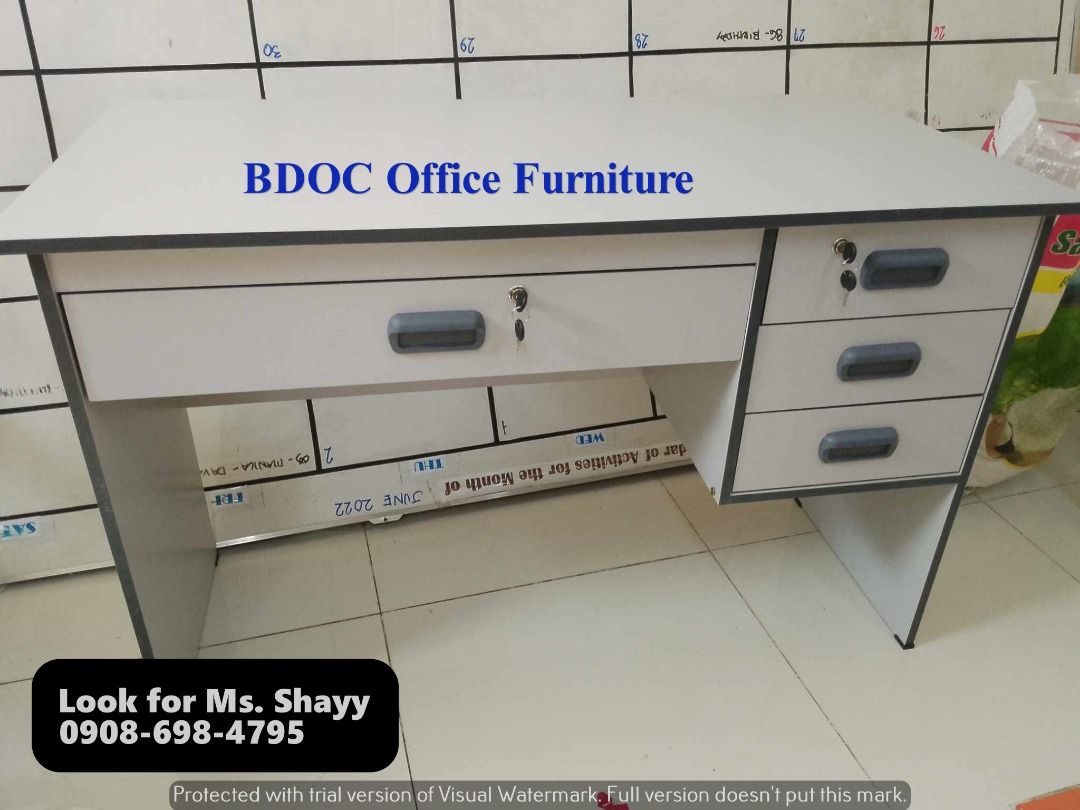 Customized Filing Cabinet / Executive Table / Folding Table / Free ...