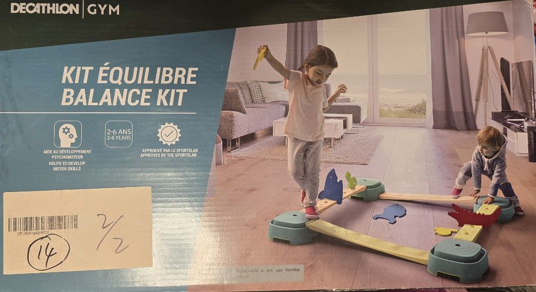 Decathlon Domyos Baby Gym Balance Kit Ages 2 to 6 2 6 Carousell