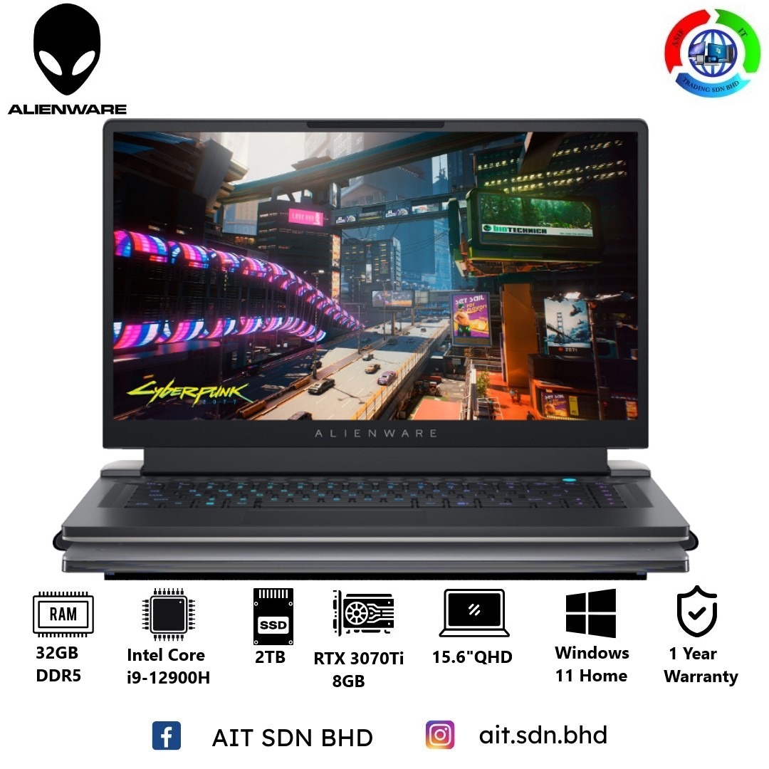 Alienware x15 R2 15.6