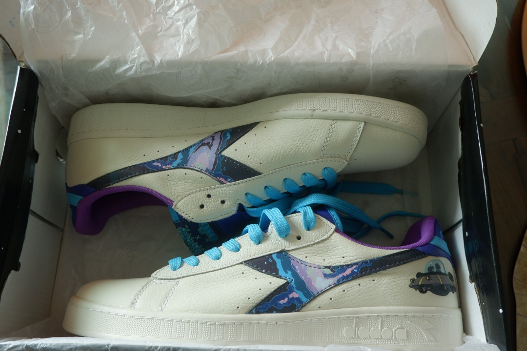 Diadora Rick and Morty x Game Intergalactic Men s Fashion Footwear Sneakers on Carousell