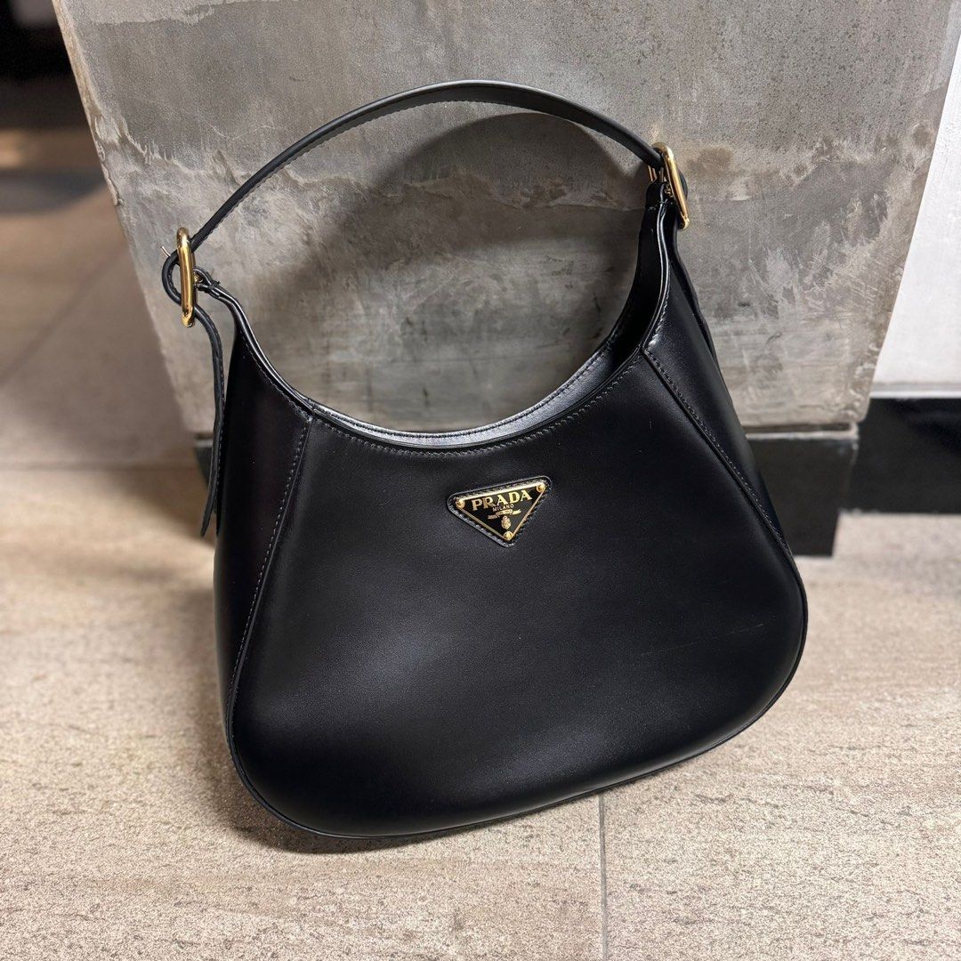 Prada Cleo Black Prada Leather Crossbody Bag Prada Prada Cleo - Main Image