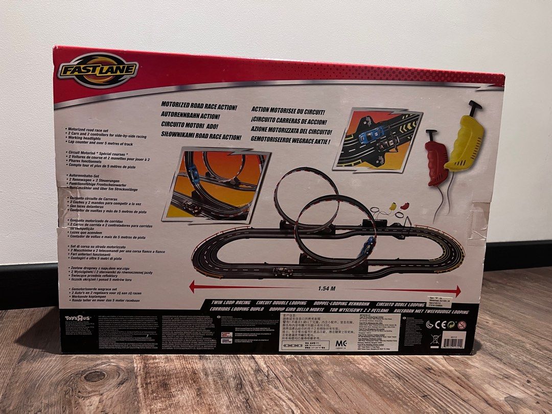 Fast lane twin loop racing set new arrivals