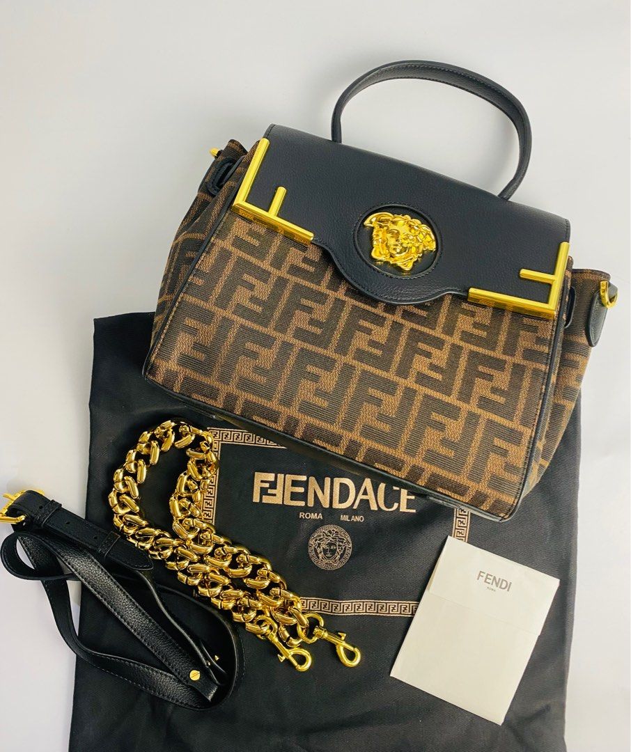 FENDACE La Medusa Fendi X Versace FREE shipping Luxury Bags Wallets on Carousell