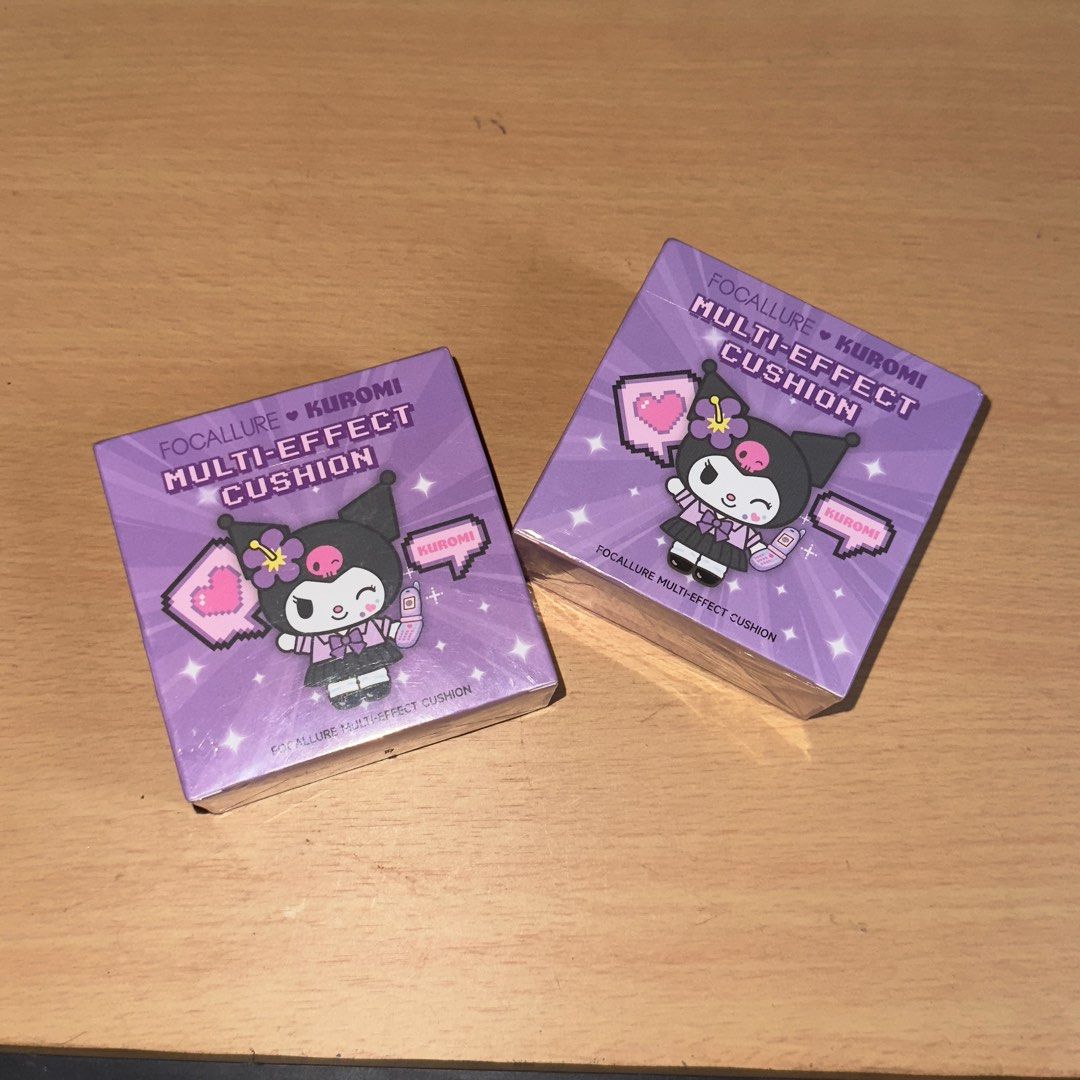 Focallure x Sanrio Makeup (Category: Makeup) located in Manila. Submitted by r.o.n.a. (Listing ID 1315770160, Image 1). Description: Focallure x Sanrio Makeups , lower than market price. Price starts @100 Brand new and sealed COD within MM JNT nationwide DM for other makeups di mapost lahat.