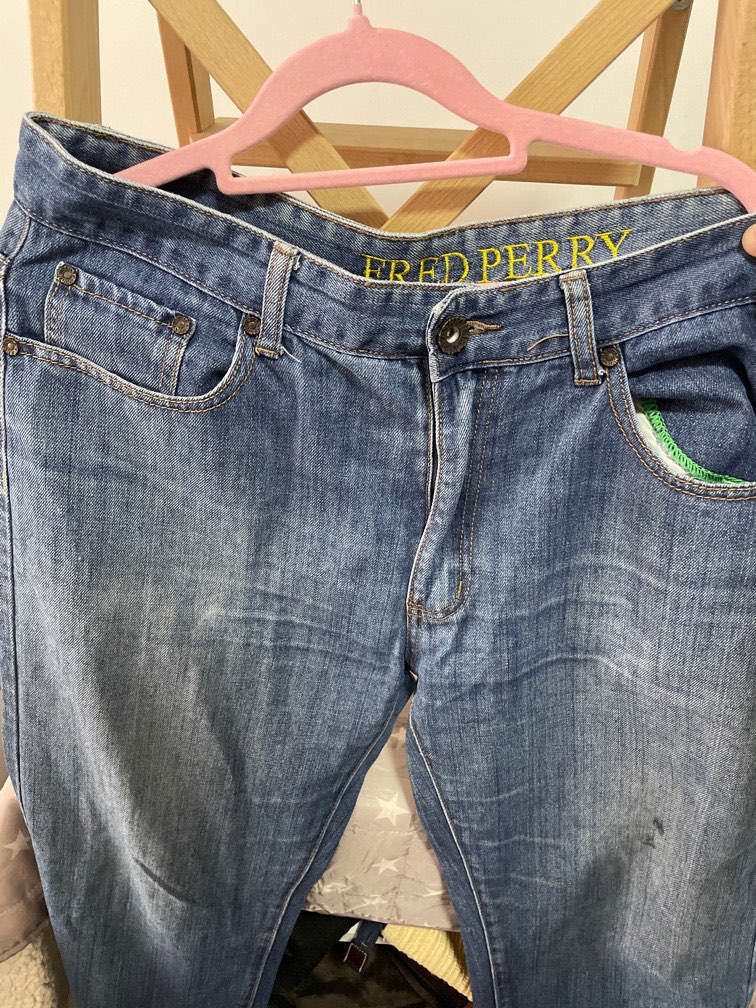 Fred Perry jeans Men s Fashion Bottoms Jeans on Carousell