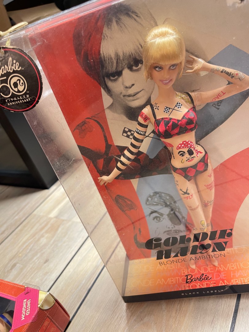 Goldie Hawn Blonde Ambition Barbie Doll Black Label 2008 Mattel N8134 NEW in Box Hobbies Toys Toys Games on Carousell