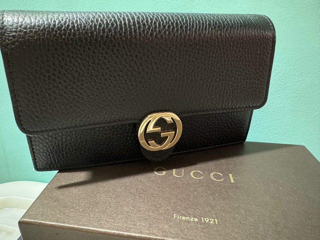 Gucci gg wallet on chain new arrivals