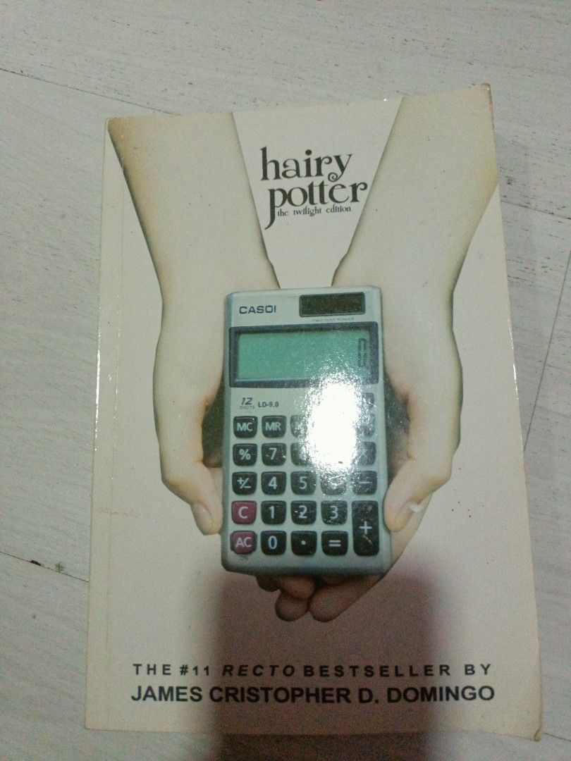 Hairy Potter (2014 Edition) (Category: Textbooks) located in Manila. Submitted by inaydearest (Listing ID 1315741758, Image 2). Description: Hairy Potter 2014 Edition Basic Accounting - Kindergarten Approach Volume 1 Atty. James Christopher D. Domingo, CPA, MBA.