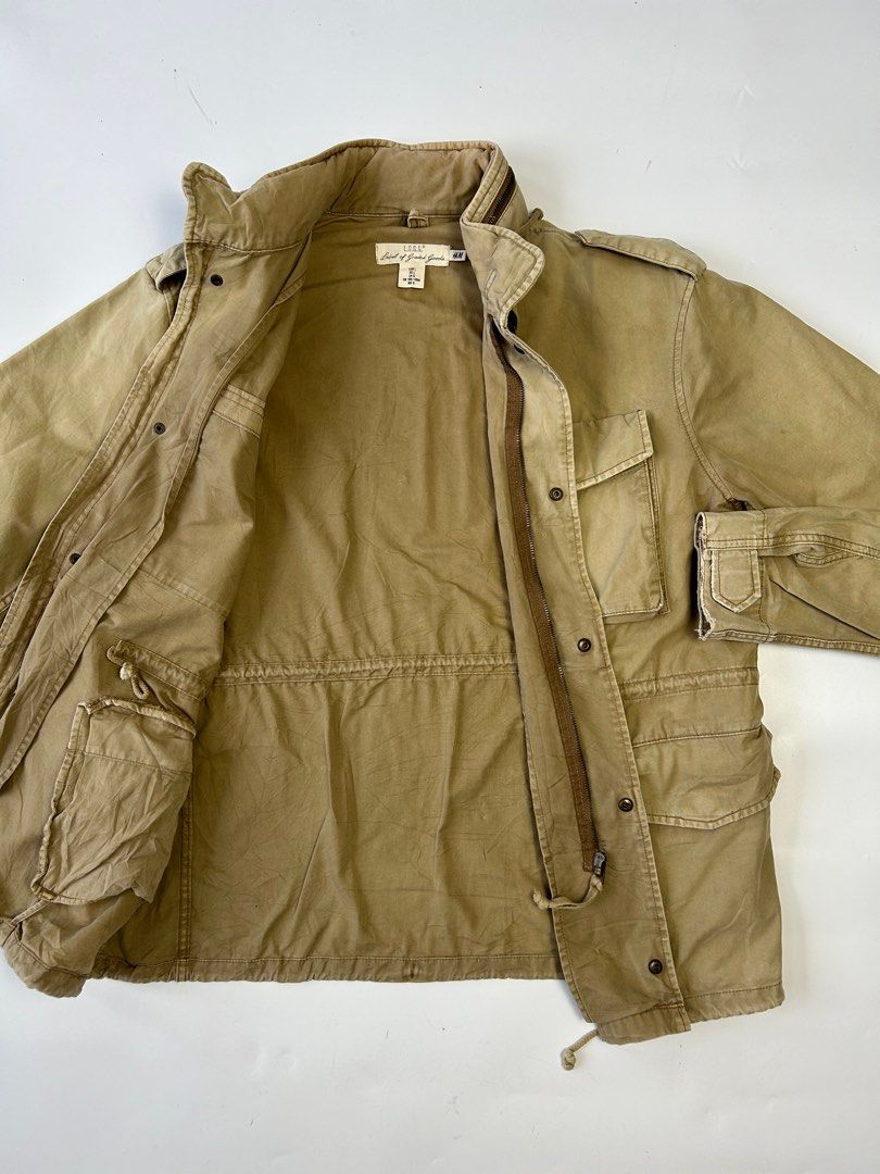 H M MILITARY STYLE LIGTH JACKET