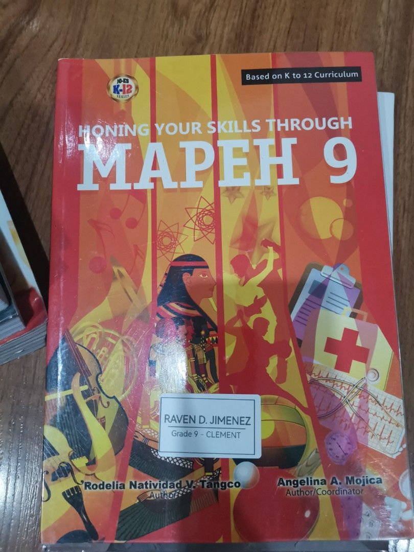 Honing your skills through Mapeh 9 (Category: Textbooks) located in Manila. Submitted by ma_ivee29 (Listing ID 1315862205, Image 1). Description: Good as new with cover.