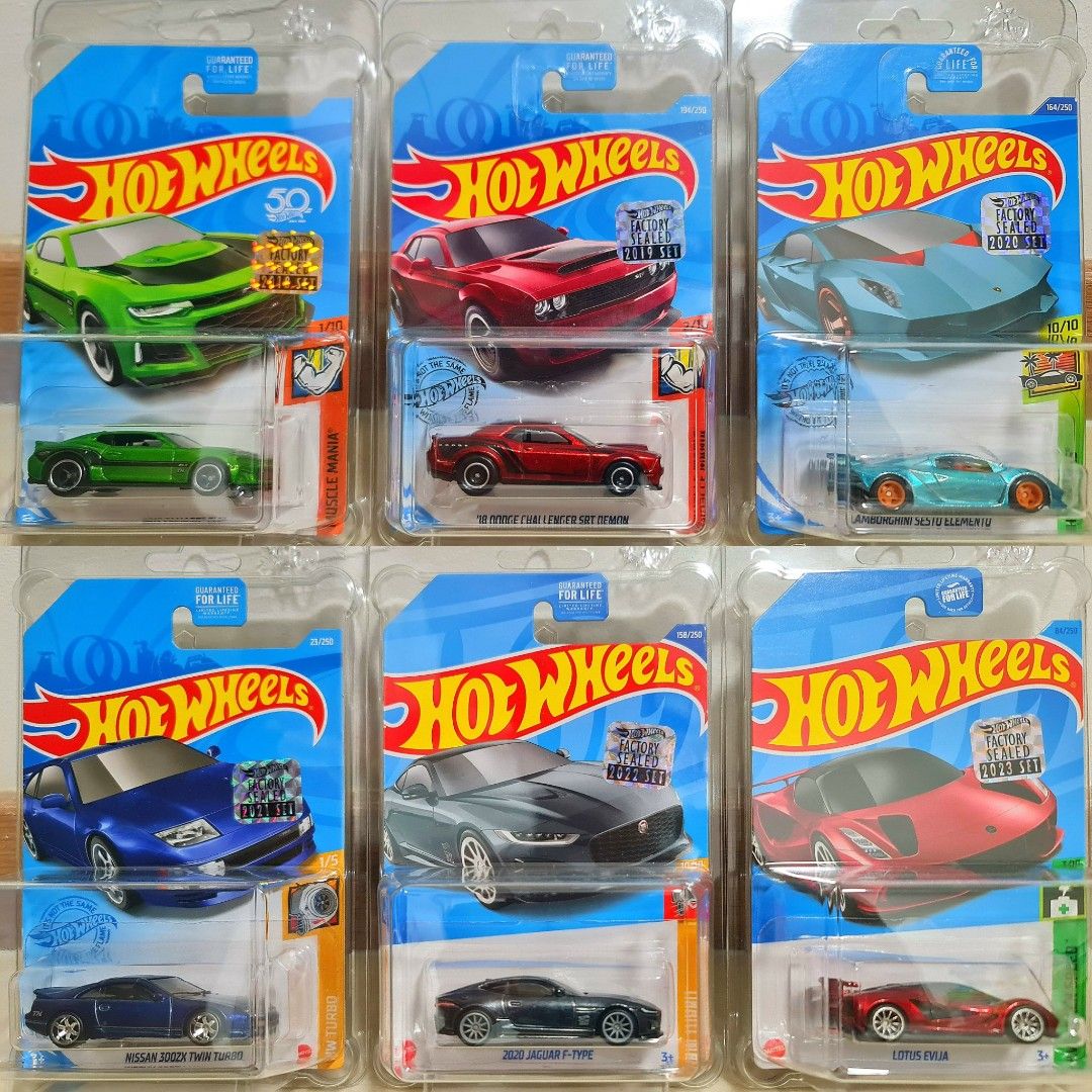 Hotwheels STH Super Treasure Hunt Camaro ZL1,Dodge Challenger SRT