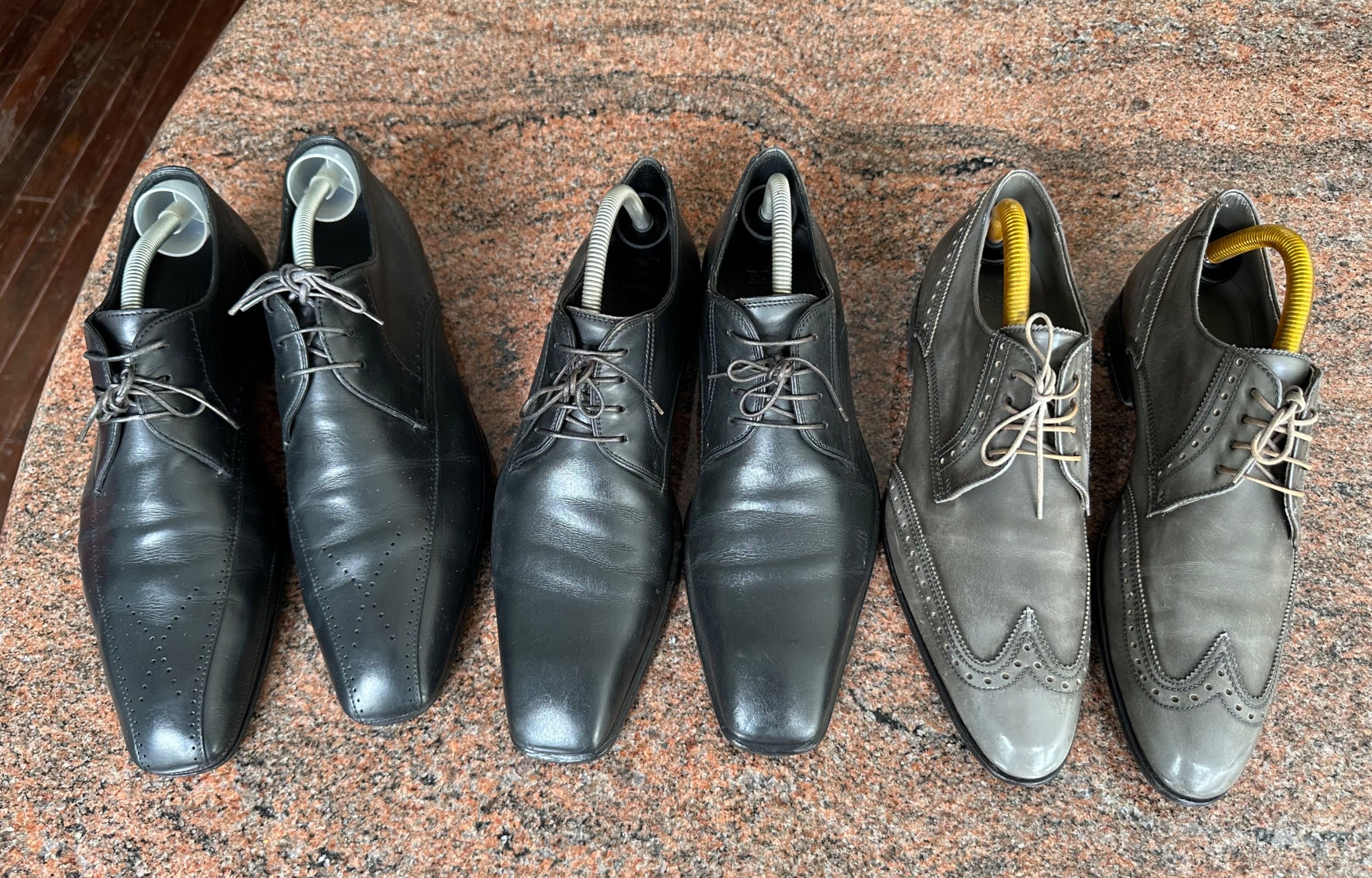 HUGO BOSS BUSINESS LEATHER SHOES