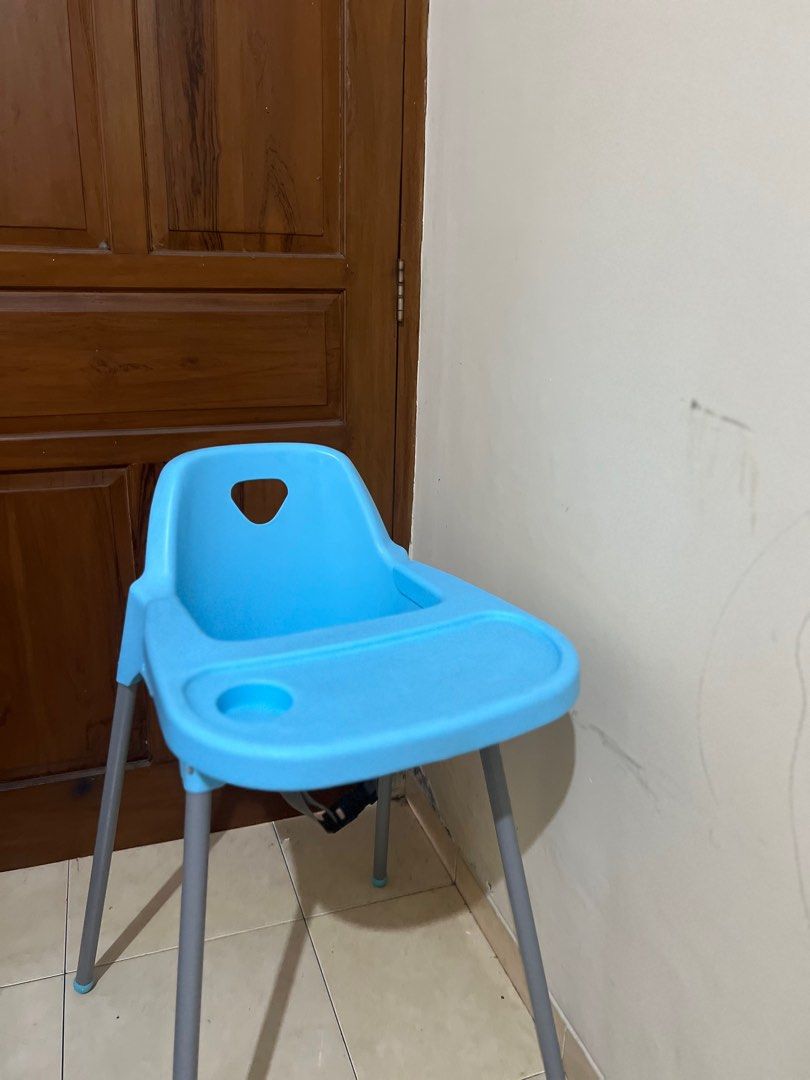 Informa Torry Kursi Makan Bayi Biru Baby High Chair Perlengkapan