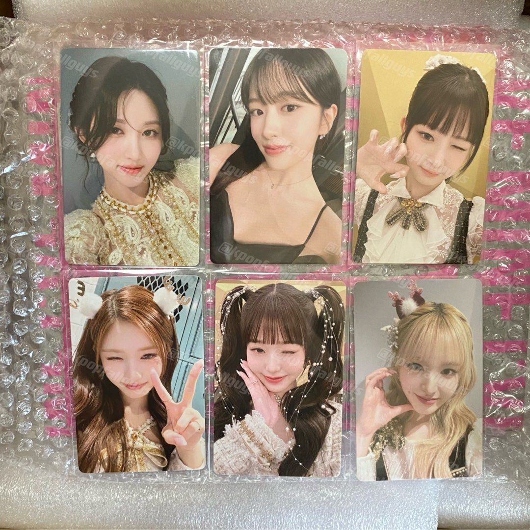 Ive現貨yzy一直娛特典1卡1專Yujin Gaeul Rei Wonyoung Liz