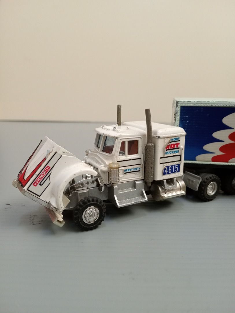 Camion mini power shinsei - kenworth et van trailer navajo - 1/64
