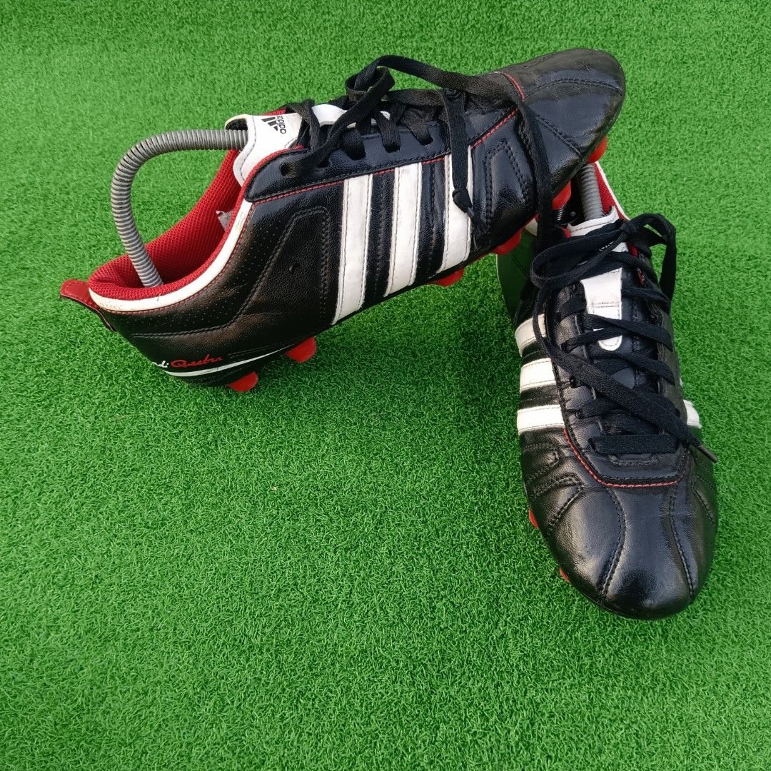 Kasut bola adidas adiquestra saiz 8uk Men s Fashion Footwear Boots on Carousell