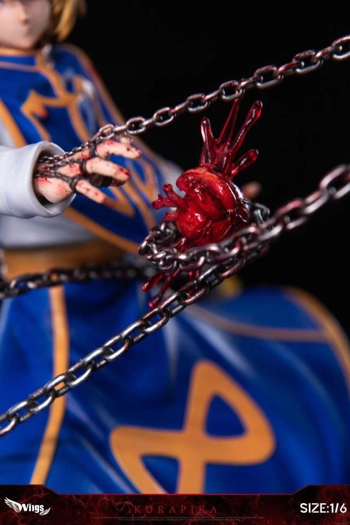 Kurapika Curapict Hunter x hunter resin statue HxH 1/6 scale with LED ...