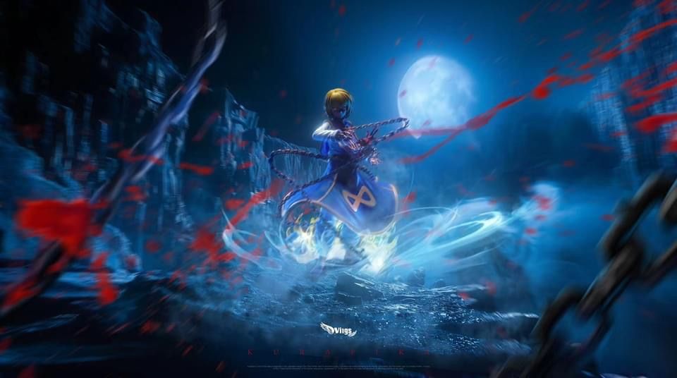 Kurapika Curapict Hunter x hunter resin statue HxH 1/6 scale with LED ...