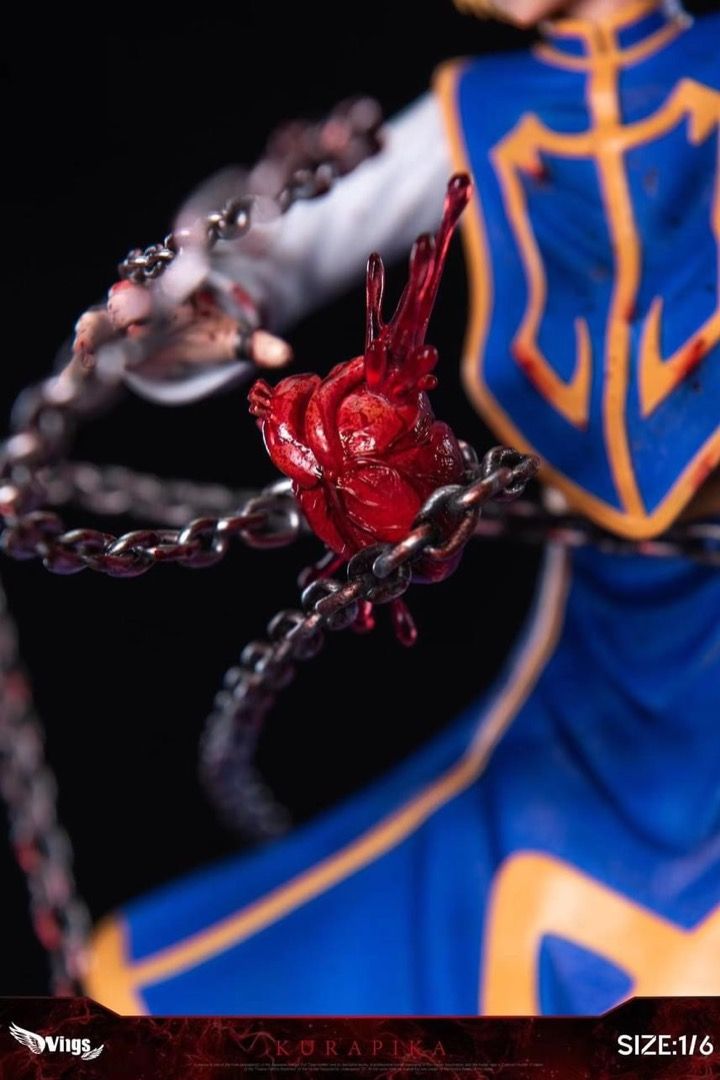 Kurapika Curapict Hunter x hunter resin statue HxH 1/6 scale with LED ...