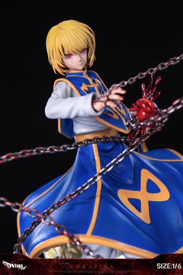 Kurapika Curapict Hunter x hunter resin statue HxH 1/6 scale with LED ...