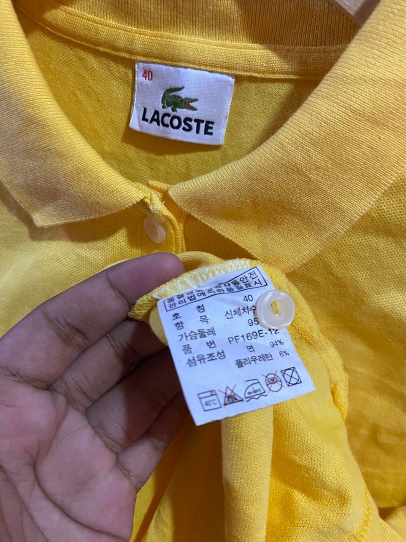 Lacoste size 40 Women s Fashion Tops Shirts on Carousell