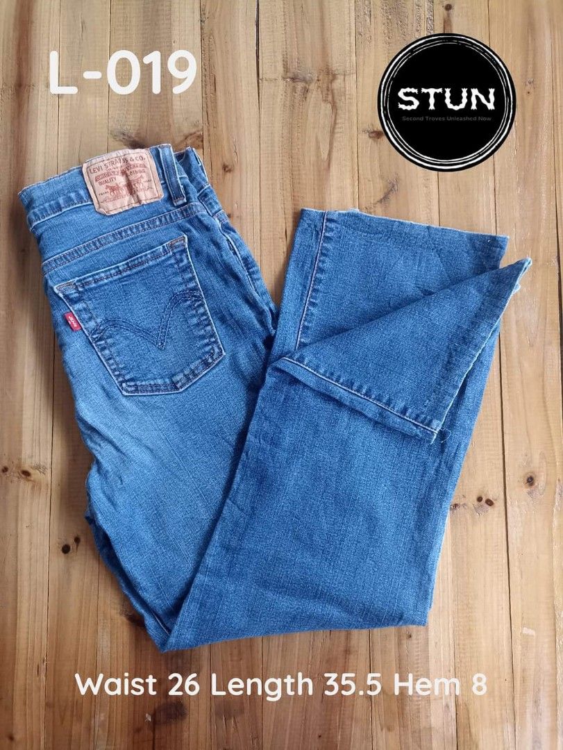 Levi s 512 perfectly Slimming Women s Fashion Bottoms Jeans on Carousell