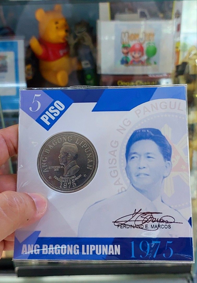 MARCOS COIN 1975 🪙 (Category: Currency) located in Pasay City. Submitted by monjentoysandcollectibles (Listing ID 1315728821, Image 1). Description: 1975 MARCOS COIN 🪙 (5 peso) very good excellent condition Price: 499 only 🇵🇭 Location: GREENHILLS/PASAY/MEGAMALL pickup or shipping or lalamoves MOP: BDO/GCash 💵 1st to pay.. FBpage: MONJEN toys&collectibles ThankYou & GodBless.. 🙏🌎.