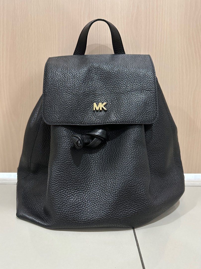 Junie medium pebbled leather backpack sale