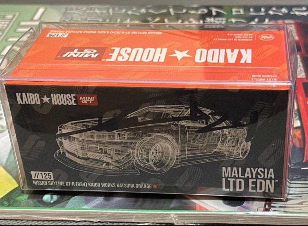 Kaido house R34 orange Malaysia サイン Kaido house R34 orange Malaysia サイン