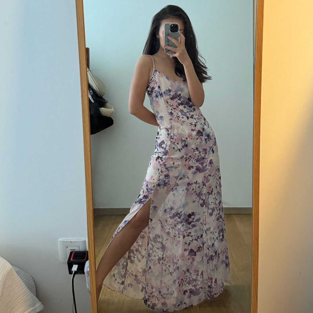 Miss selfridge purple dress store
