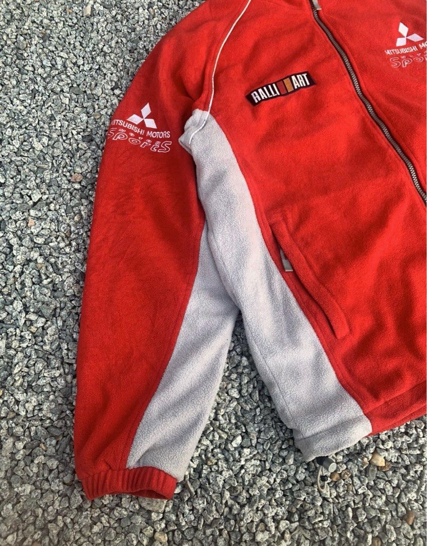 Mitsubishi rally art limited edition fleece, Men's Fashion, Coats ...