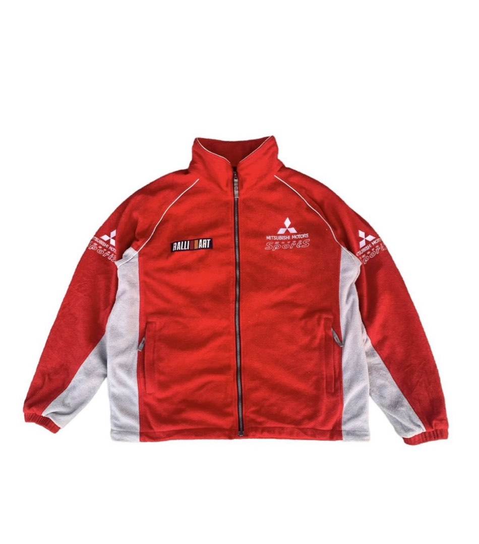 Mitsubishi rally art limited edition fleece, Men's Fashion, Coats ...