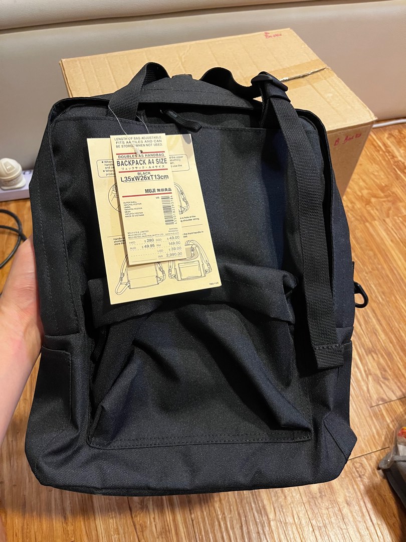 MUJI Backpack A4 Size Men s Fashion Bags Backpacks on Carousell