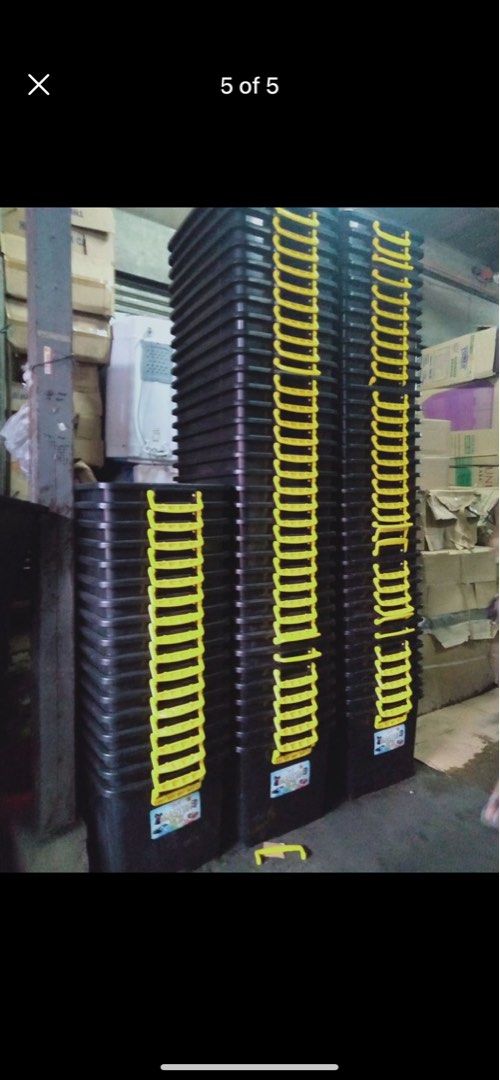 Murayta price storage boxes with wheels (Category: Storage Boxes & Baskets) located in Manila. Submitted by kellychz (Listing ID 1315747039, Image 2). Description: BEST SELLER 👌💯💯‼️ SA’MIN PINAKAMURA 👌🙏 storage box with wheels 🎡 BIG DISCOUNT SA BULK ORDERS ORDER KA NA PO 🥹 ✔️ ALL ITEMS ARE BRAND NEW ✔️ HONEST KAMI 🥰 ✔️ ON HAND ITEMS ✔️ MURA AT MATIBAY ALL LITERS AVAILABLE MODE OF PAYMENT: ✔️ COD ✔️ GCASH ORDER NOW 🥰🥰🎁.